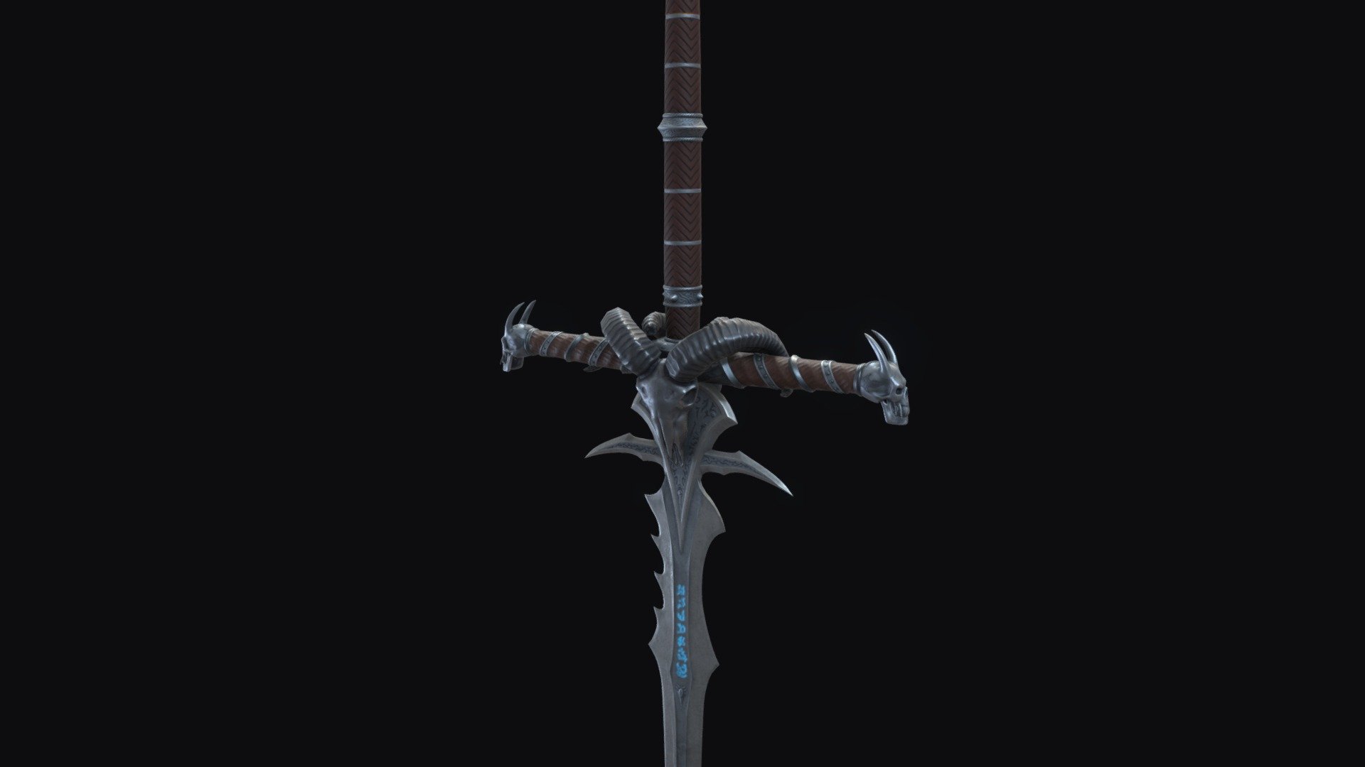 Medieval Frostmourne - 3D model by Carlos Romero (@carlosromeromurcia ...