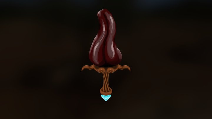 Dragon's Tongue "Sword" 3D Model