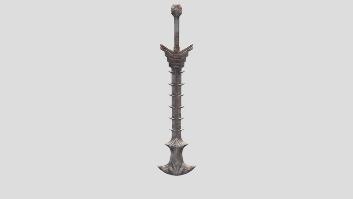 Sword Magatron - low 3D Model