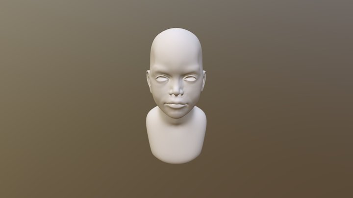 Boy- Head 3D Model