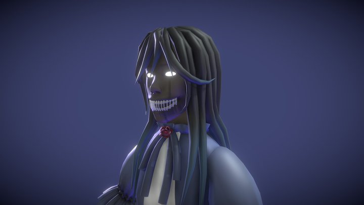 Aristocracy: Old Blue Girl 3D Model