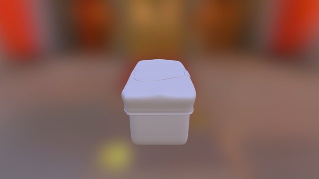 Laundry Basket 3D Model