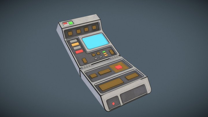 Star Trek Stylized Tricorder 3D Model