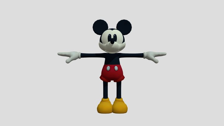 epic mickey model 3D Model