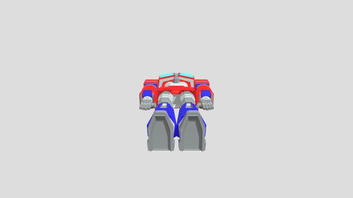 Optimus Prime Version 1 3D Model