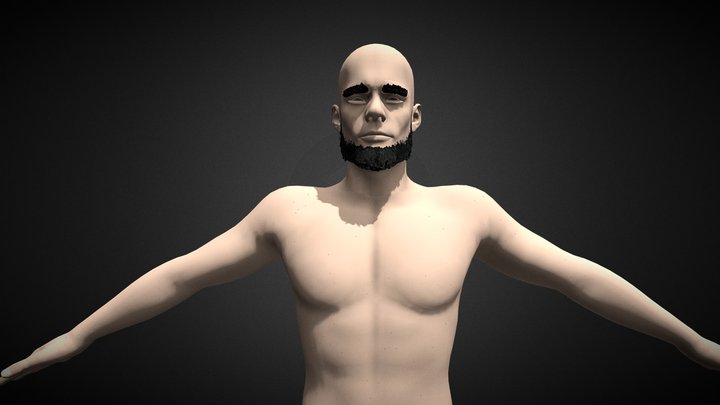 Realistic Male – Modello 3D gratuito STL