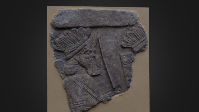 Assyrian Relief 3D Model
