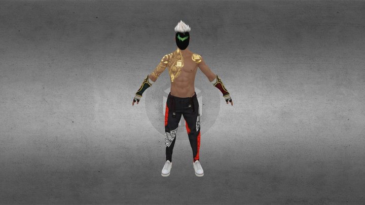 FreeFire 3d Model Shifu FF 3D Model