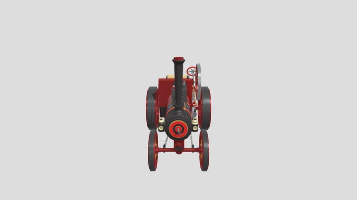 Traction_ Engine (1) 3D Model