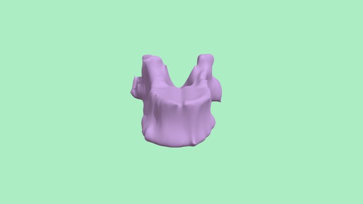 Elephant Vertebrae Segmentation 3D Model