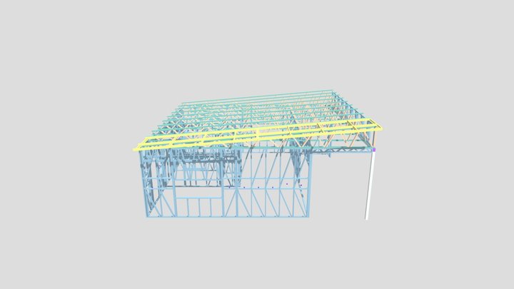 waterworks_grannyflat_FRAMING 3D Model