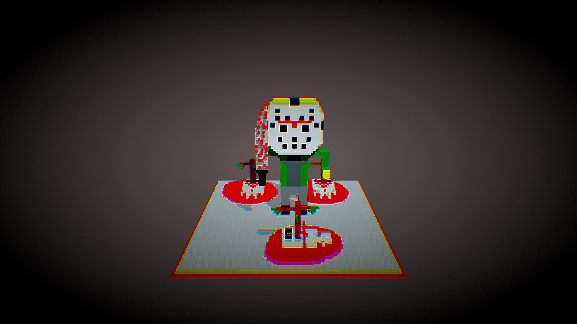 Jason Voorhees — Sketchfab embed 3D viewer
