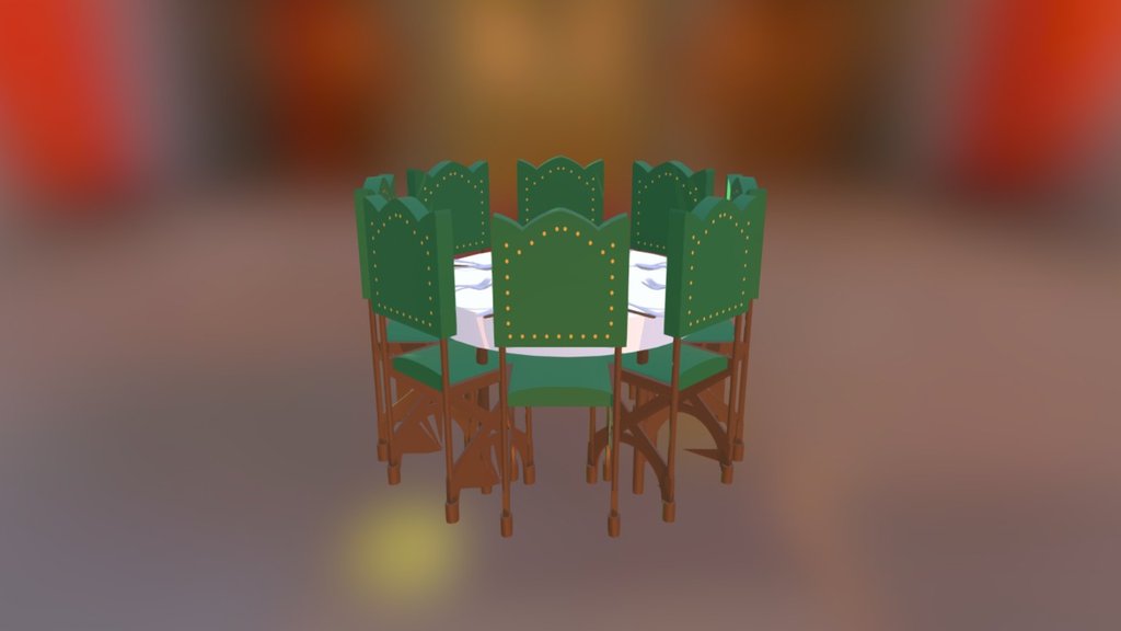 Titanic 1st Class Dining Salon Table