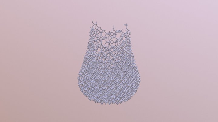 Latti-cy Vase 3D Model