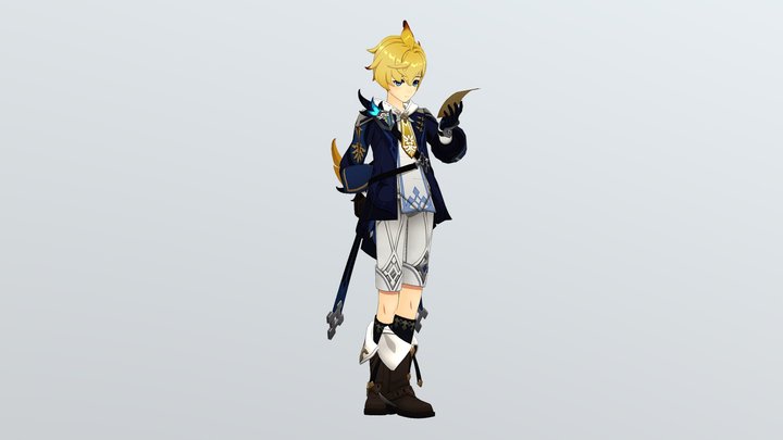 Mika (Genshin Impact 3.1) 3D Model