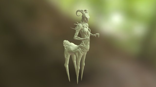 FaeDryad Sculpt 3D Model
