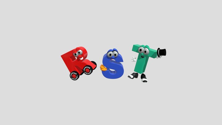 Letter Factory 6 (VeggieTales) 3D Model