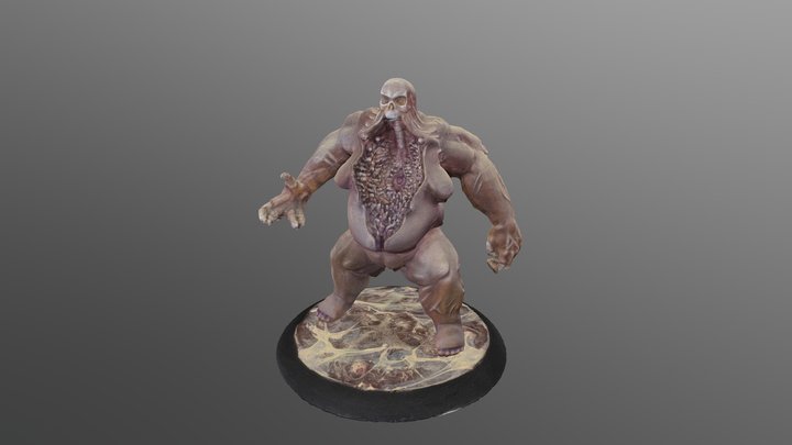 Maggotcrown Bonesack 3D Model