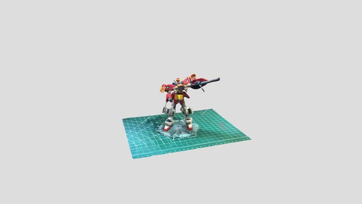 HG Gundam Heavy Arms 3D Model
