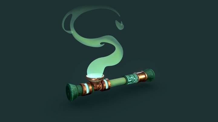 Yi`s Medicine Pipe / Nine Sols 九日 FanArt 3D Model