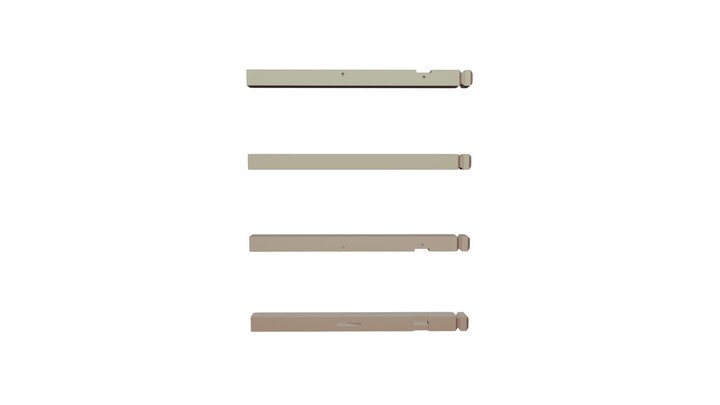 Mailbox - Piece Detail-1: Post / Page: PD-03 3D Model