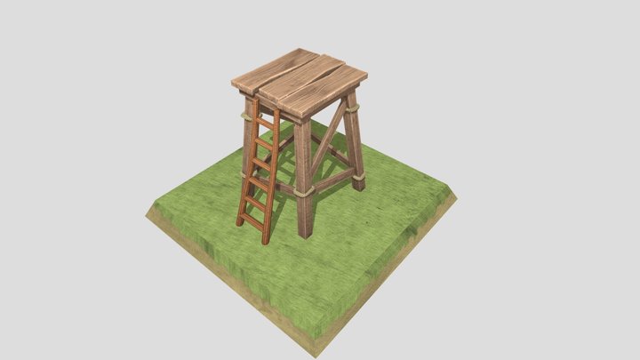 Tower Lvl01 3D Model