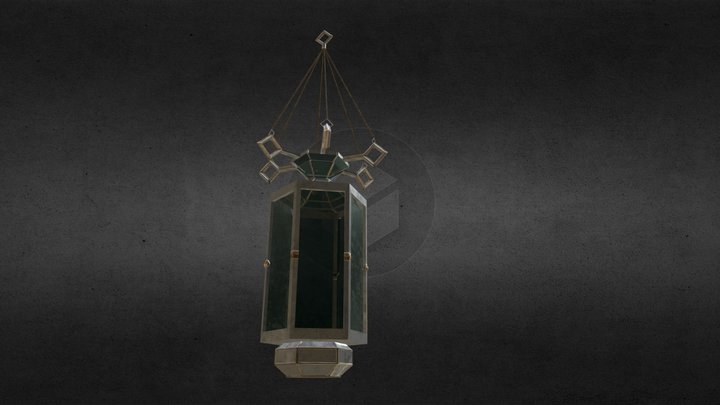 Dwarven lantern 3D Model