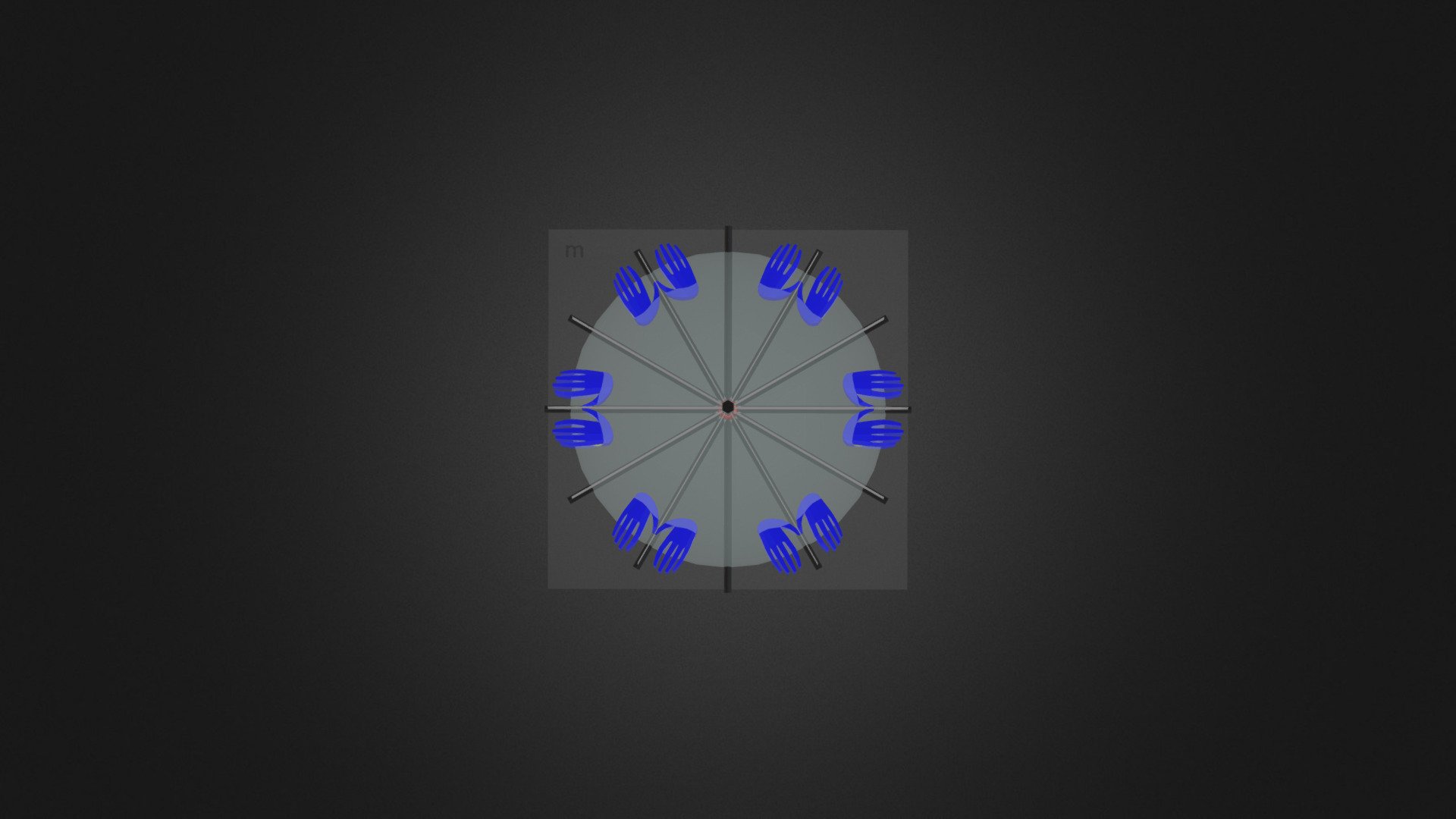 Stereographic Projection: 6/mmm