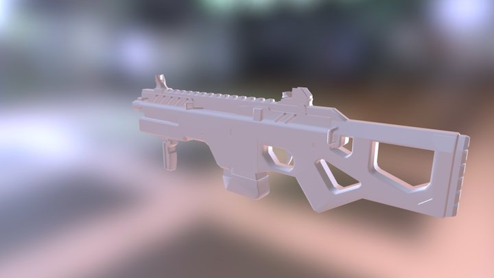 Gun 1212 3D Model