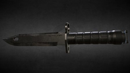 Knife 3D Model