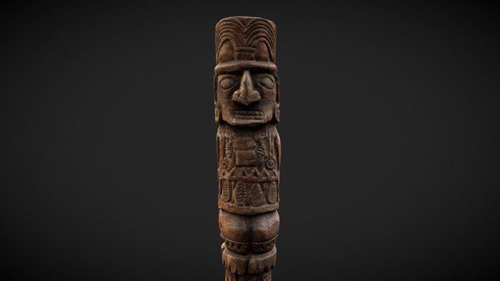Dios de Pachacámac (réplica) 3D Model