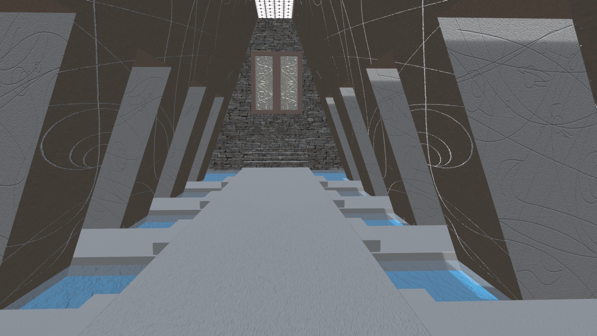 3D model Vault Room - This is a 3D model of the Vault Room. The 3D model is about a model of a house.