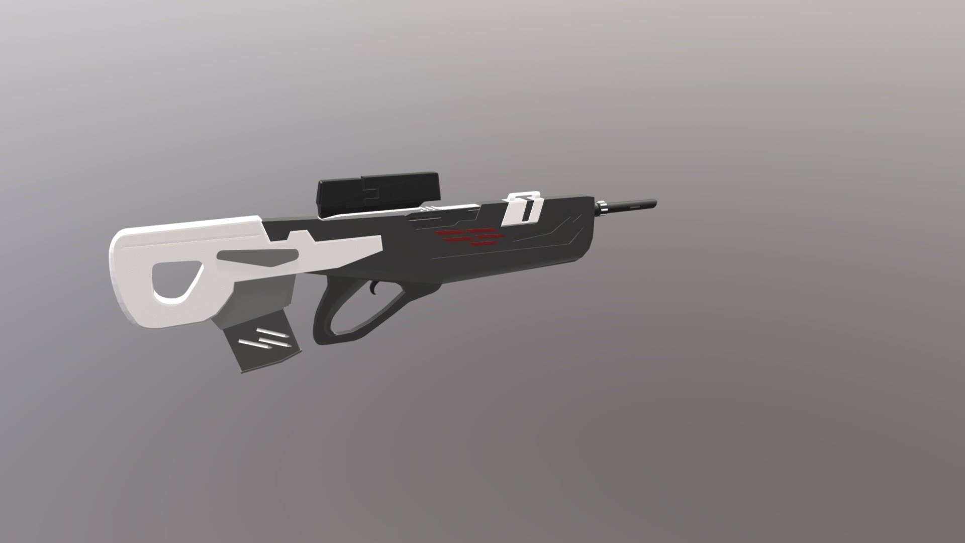 Futuristic Rifle