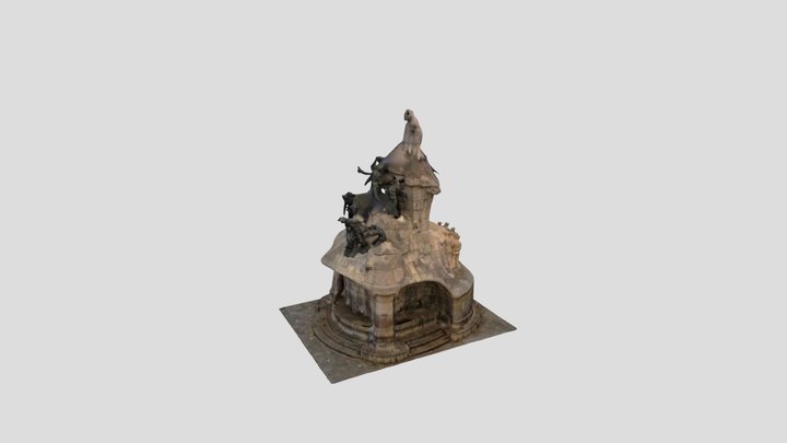 Bartomeu Robert_Plaça Tetuán 3D Model