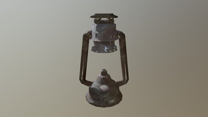 Lamp1 Lov-polyj 3D Model