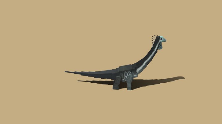 Nemegtosaurus mongoliensis 3D Model