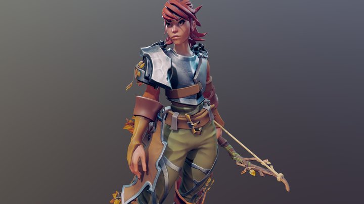 Archer 3D Model