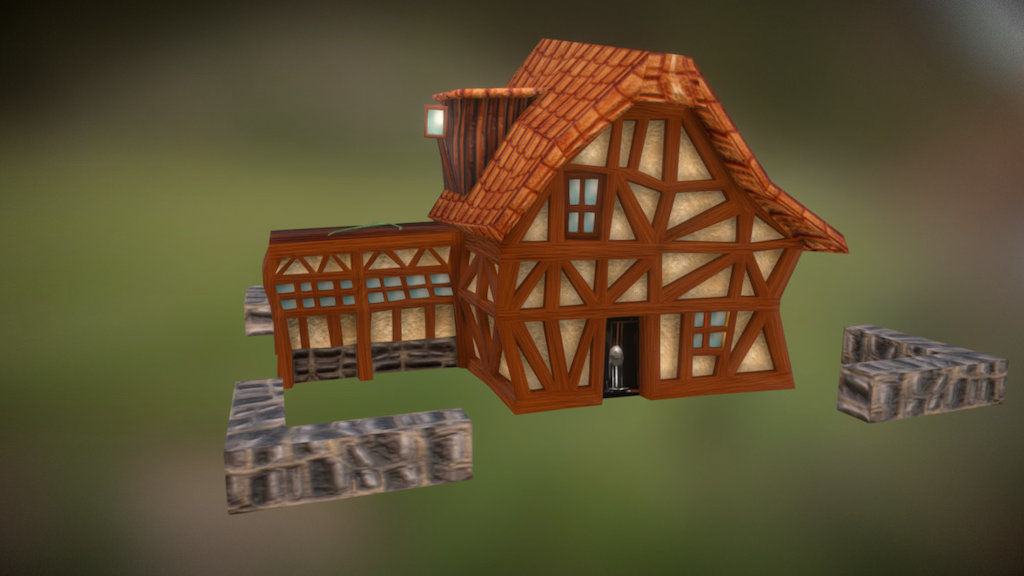 Farmers House - Bauernhaus - 3D model by CrazyWiggi (3d Models for ...