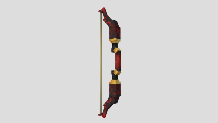 Blood Bow 3D Model