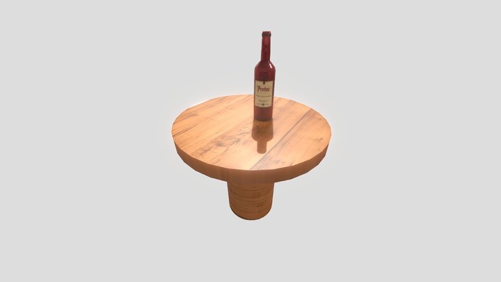 botella 3D Model