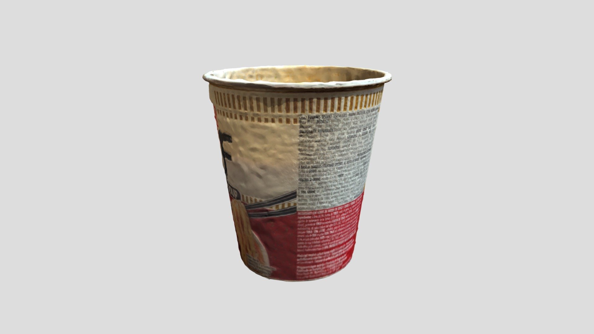Cup Noodles Pot Noodles 3D model by mohadelga [e48f737] Sketchfab