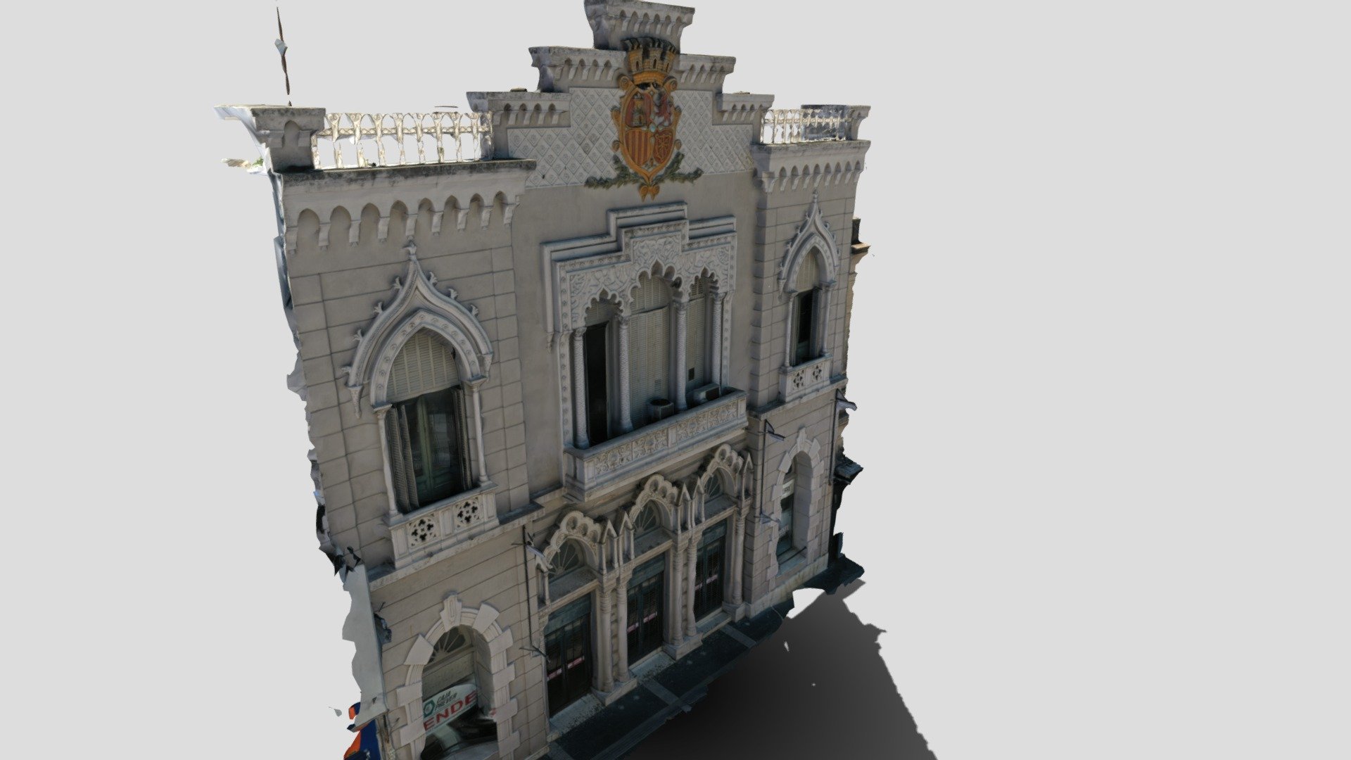 fachada Sociedad Española Parana — Sketchfab embed 3D viewer