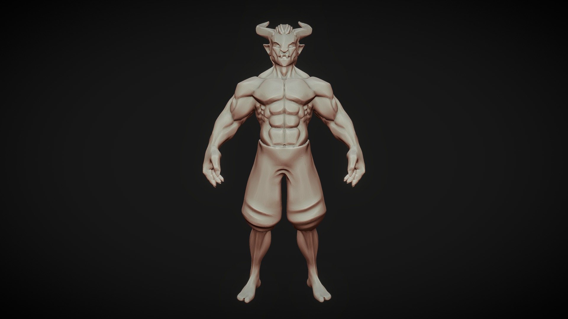 Stylized Monster Base Mesh - 3D model by Moon Cube Studios (@KinanArts ...