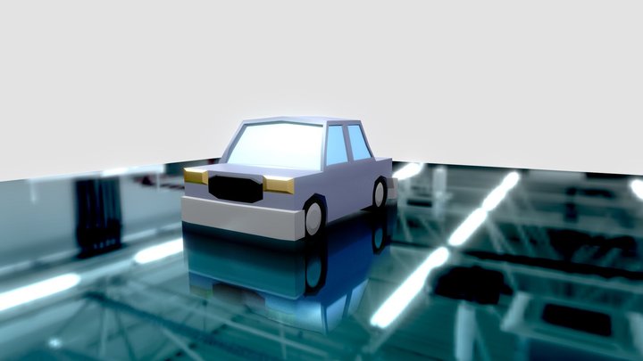 Simple Car 3D Model