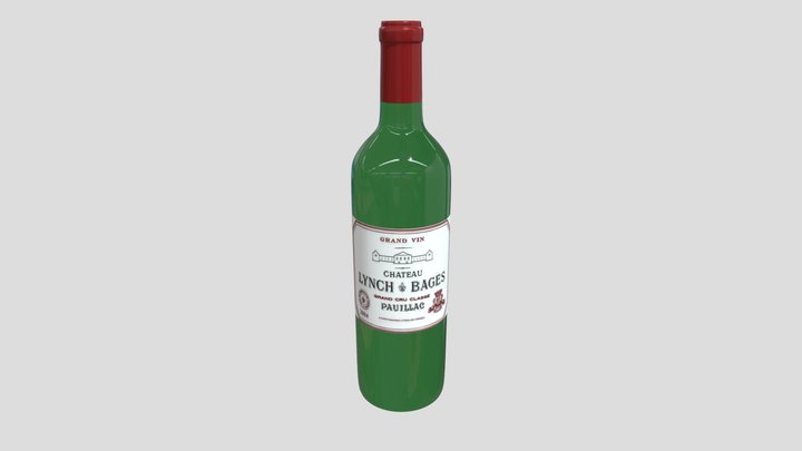 Chateau Lynch Bages 3D Model