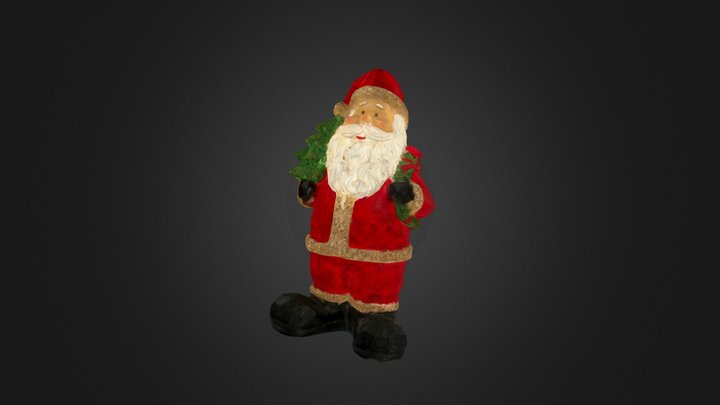 Santa Low Res 3D Model