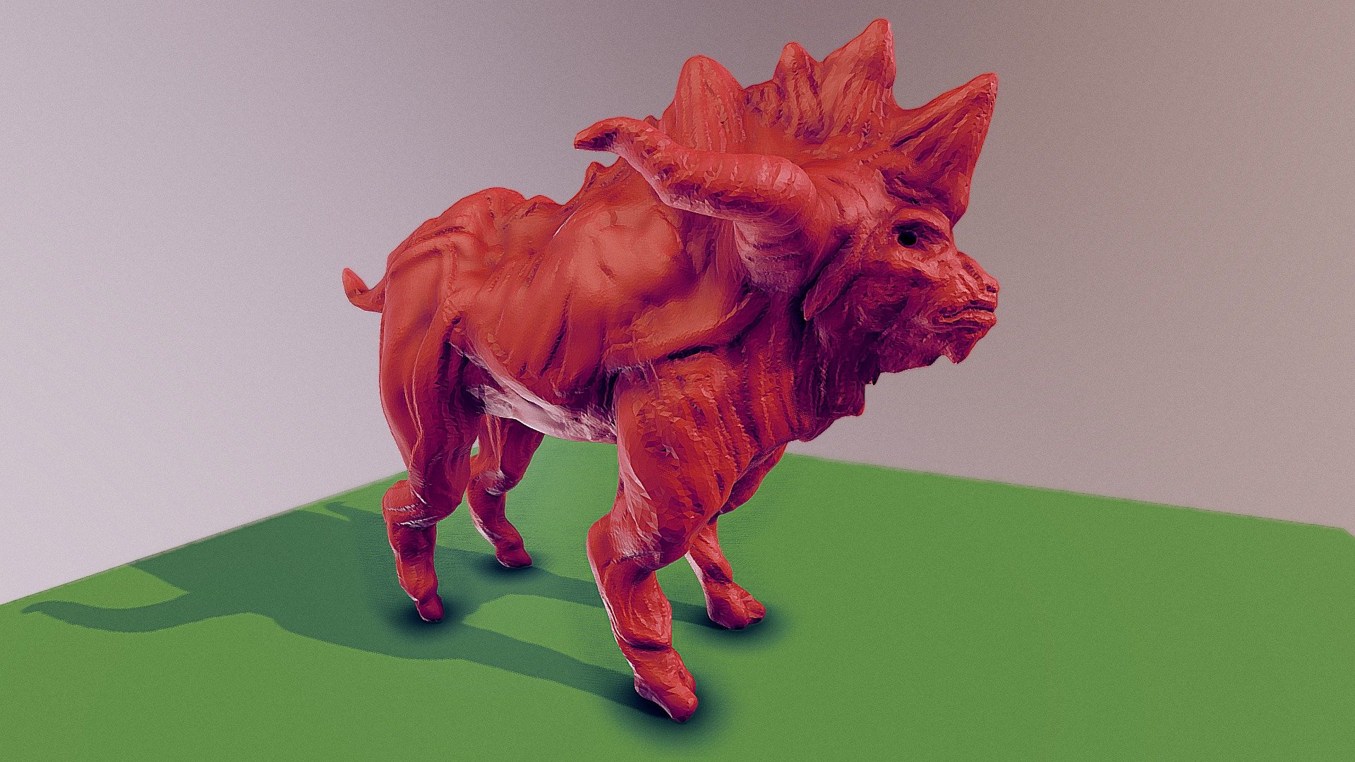 Alien\/fantasy bull - Download Free 3D model by Manun (@crazymanuel) [e494124] - Sketchfab