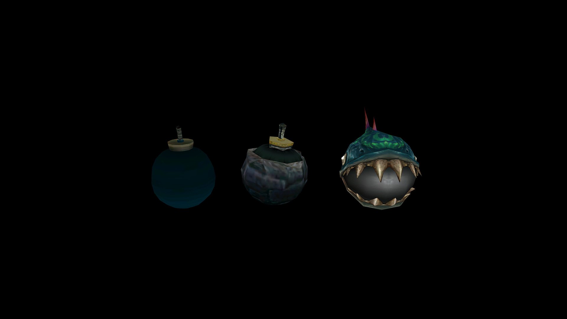 Items>Weapons>Bombs - Download Free 3D model by jameslucino117 [e494216 ...