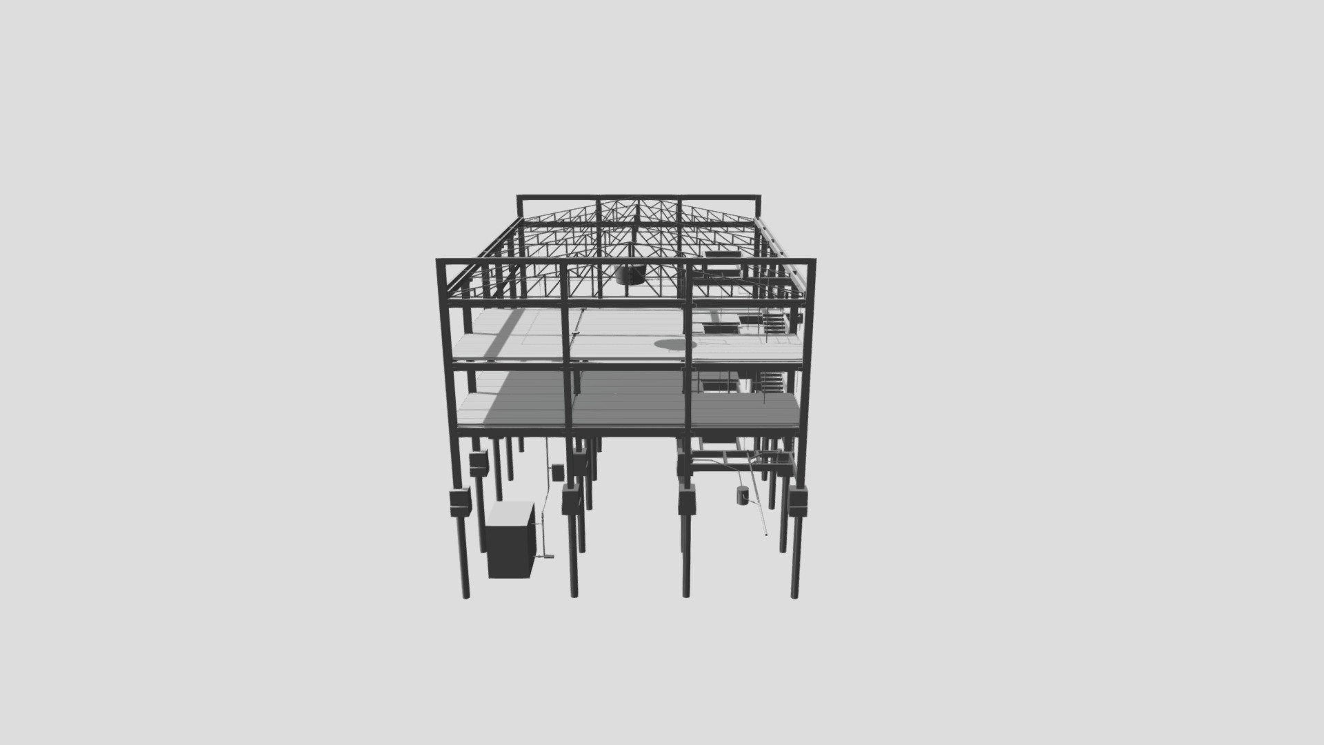 3D PRE FABRICADO, INCENDIO, HIDROSSANITARIO