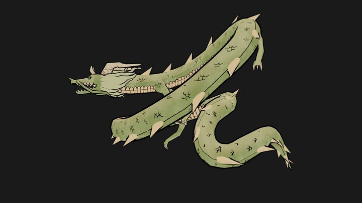 Dragon 3D Model